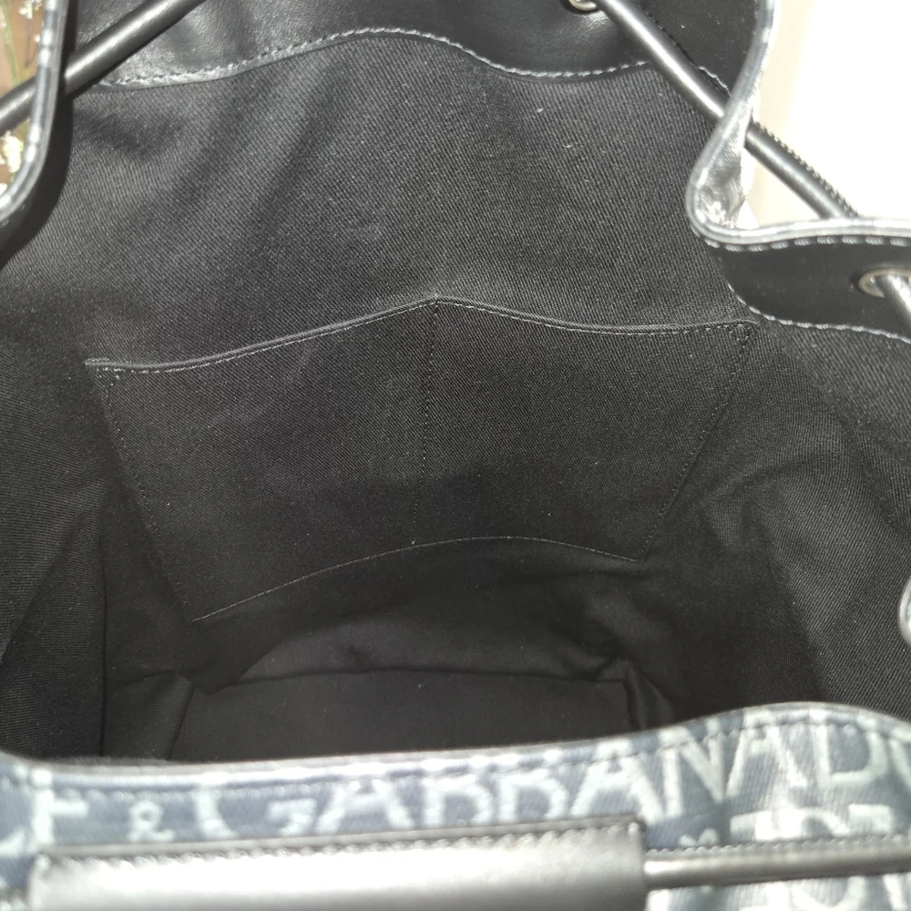 🔥 Dolce & Gabbana Coated jacquard backpack BRAND NEW 🔥